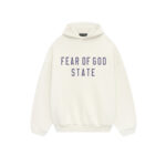ESSENTIALS Fleece Hoodie cream