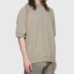 Essentials Taupe Cotton Sweatshirt