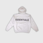 Fear of God Essential 3M Logo Pullover Hoodie Grey