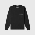 Fear of God Essentials Long Sleeve Polo Sweatshirt Black
