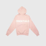 Fear of God Essentials Pink 3M Logo Pullover Hoodie