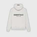 Fear of God Essentials Relaxed Hoodie (SS22) Light Oatmeal